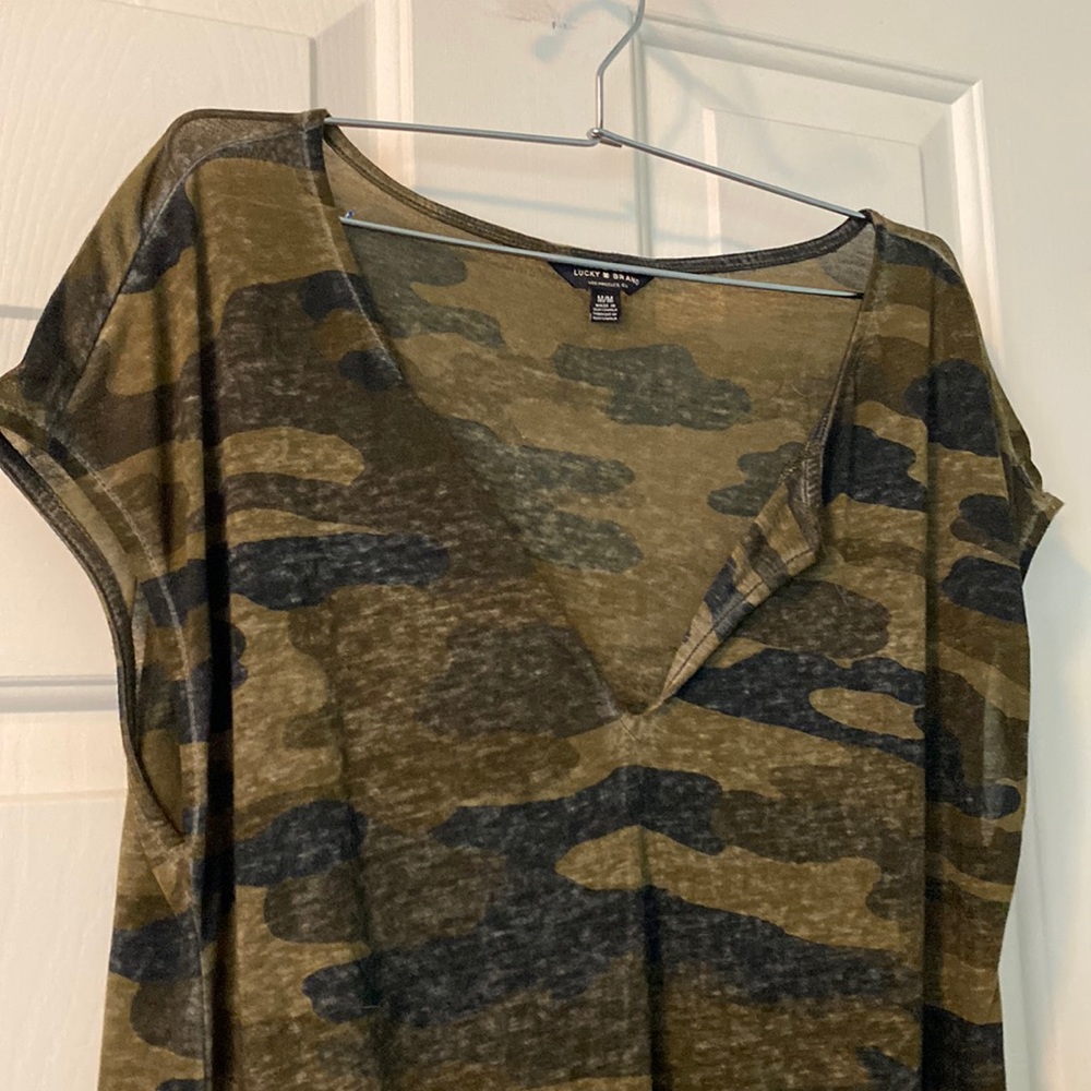Lucky Brand Camo Shirt